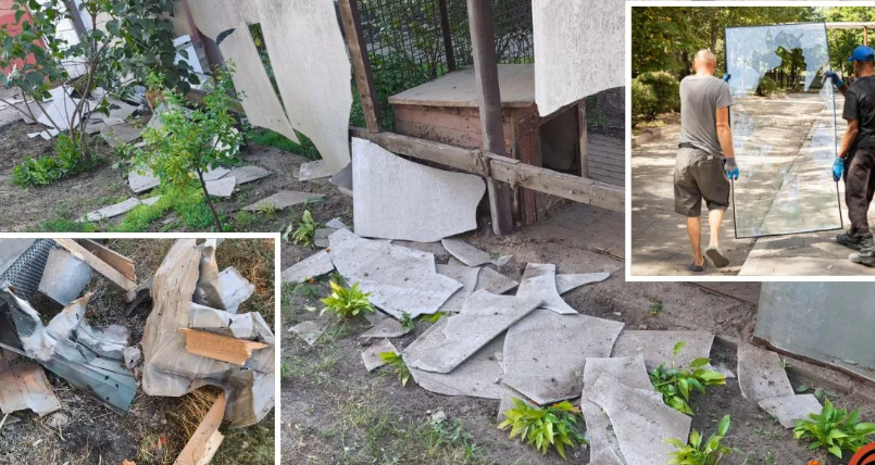Нічні вибухи у Дніпрі: у міськраді показали наслідки атаки ворожих безпілотників